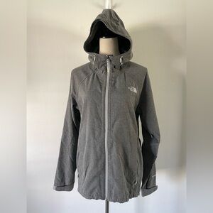 The North Face Hyvent Jacket Size M Gray Waterproof
